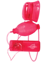 Вагинально-клиторальная помпа Pucker-up – красный