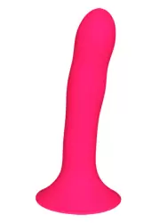 Нереалистичный фаллоимитатор Adrien lastic Hitsens 4, 17,5 см, силикон, розовый