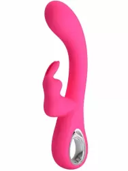 Вибратор-кролик Baile Novak, 12 режимов, со стимуляцией зоны G, 19,8 см