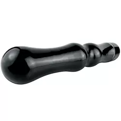 Вибромассажер Pure Aluminium Large Black – черный 