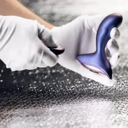 Элегантный стимулятор простаты EDC Intergalactic, с пультом Д/У, 12.6 см, 10 режимов, фиолетовый