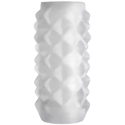 Мастурбатор двусторонний OptiMALE Reversible UltraSkyn Stroker Studs – прозрачный