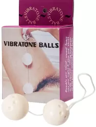 Вагинальные шарики Vibratone Balls – белые