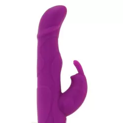 Вибромассажер Body & Soul Love Bunny со стимуляцией клитора – фиолетовый