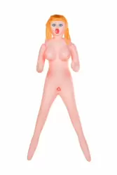Надувная секс-кукла TOYFA Dolls-X Olivia с реалистичной вставкой - телесный