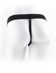 Полый страпон 9 Hollow Fantasy с мошонкой – телесный