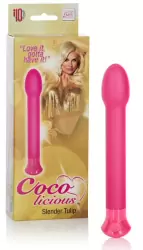 Вибромассажер Coco Licious Slender Tulip – розовый