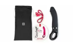 Анатомический вибромассажер Gjack - черный