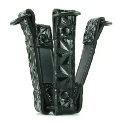 Фиксация крестообразная Sinful Hogtie – черная