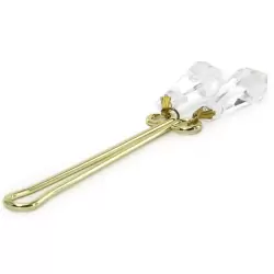 Украшение для половых губ Cleopatra Collection Clitoral Jewelry - прозрачный