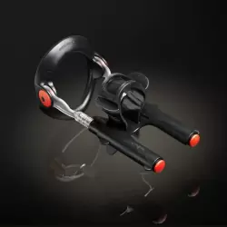 Экстендер для увеличения пениса с полной комплектацией Male Edge Pro – черный с красным