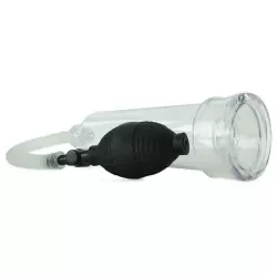 Вакуумная помпа  His Ultimate Sta-Hard Kit и анальный стимулятор – черный