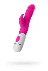 Вибратор с клиторальным стимулятором кроликом TOYFA A-Toys Mist – розовый