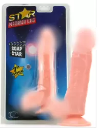 Фаллоимитатор Soap Star 7 на присоске – телесный