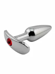 Алюминиевая анальная пробка для ношения Small