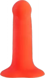 Фаллоимитатор Fun Factory Amor на присоске, 14,5 см, силикон, оранжевый
