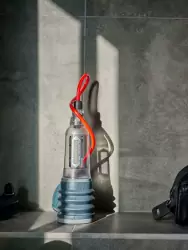 Гидропомпа Bathmate HydroXtreme8 crystal, с грушей, для мужчин с размером до 21 см