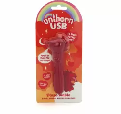 Вибропуля Unihorn USB - Blaze Diablo, красный
