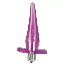 Анальная пробка Mini Vibro Tease с вибрацией – розовый