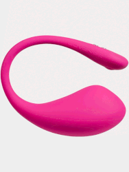 Интерактивное виброяйцо Lovense Lush 3, программируемое управление со смартфона, 7,6 см, силикон