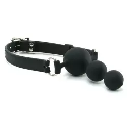 Кляп-Страпон с креплением на голове Silicone Face Fucker Gag #1