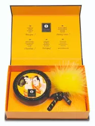 Ароматизированная массажная пудра Shunga Сочное манго, без добавления сахара, 290 г