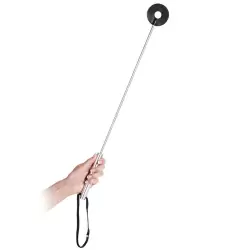 Стек с круглым наконечником Leather Circle Tipped Metal Crop