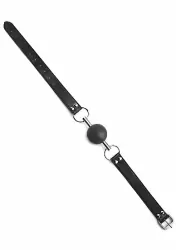 Кляп из резины Solid Ball Gag - Black