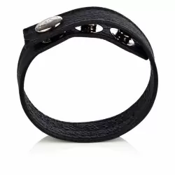 Кожаная утяжка на пенис Colt C/B Strap Adjustable 3-Snap – черный