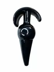 Набор анальных пробок для новичков Onyx bliss OnOna, с анатомическим контуром, 4 размера, черный