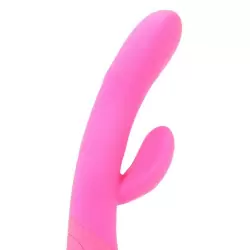 Вибромассажер Impress Tongue со стимуляцией клитора – розовый