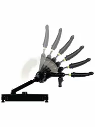 Модульная секс-машина Doc Johnson Gunner System, с пультом Д/У, 190 ударов в мин.