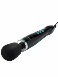 Мощный вибратор Doxy Die Cast, 37 см, силикон, черный