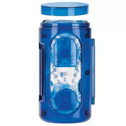 Супер-мастурбатор Travel Jackmaster – голубой