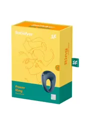 Эрекционное виброкольцо Satisfyer Vibro Ring - синий