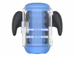 Инновационный робот-мастурбатор Black Knight Massaging Beads, Amovibe