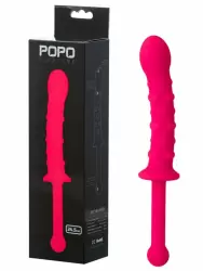 Фаллоимитатор двухсторонний TOYFA POPO Pleasure – розовый