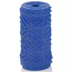 Мастурбатор Apollo Reversible Premium Masturbator Max двусторонний – голубой