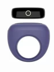 Эрекционное кольцо с вибрацией Dante - фиолетовый
