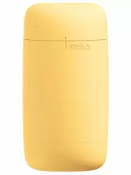 Мастурбатор Tenga Puffy Custard Yellow, 16.5 см, ТЭП, желтый