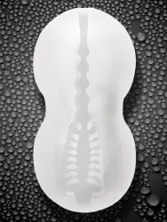 Двойной мастурбатор Ballers Halo - Clear