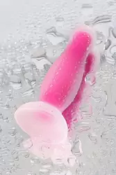 АНАЛЬНАЯ ВТУЛКА СВЕТЯЩАЯСЯ В ТЕМНОТЕ BEYOND BY TOYFA CAIN GLOW, СИЛИКОН, ПРОЗРАЧНЫЙ, 10,5 СМ