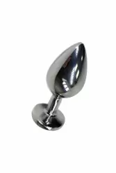 Анальная пробка с радужным кристаллом, размер M, Kanikule