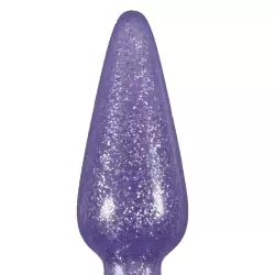 Анальная пробка Booty Pops средняя – фиолетовая	