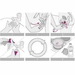 Менструальная чаша EVE TALLA S - розовый