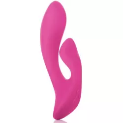 Вибромассажер со стимулятором клитора Silhouette S16 перезаряжаемый – розовый