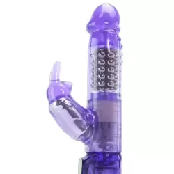 Вибромассажер Хай-Тек Waterproof Jack Rabbit водонепроницаемый – фиолетовый