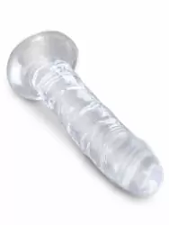 Реалистичный фаллоимитатор Pipedream King Cock Clear, ПВХ, 15 см, прозрачный