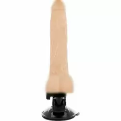 Вибромассажер с пультом управления BASECOCK REALISTIC VIBRATOR REMOTE CONTROL FLESH 20CM