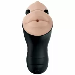 Мастурбатор с двумя тоннелями: PDX ELITE Double Penetration Vibrating Stroker